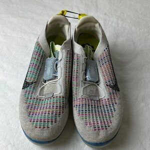 Nike Gray Athletic Shoes with Cushioned Sole and Breathable Design